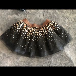 Rose gold and black tutu